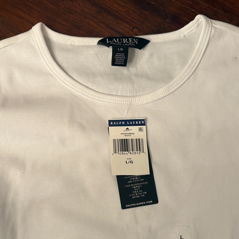 Ralph Lauren White Long Sleeve Shirt - Picture 3 of 4
